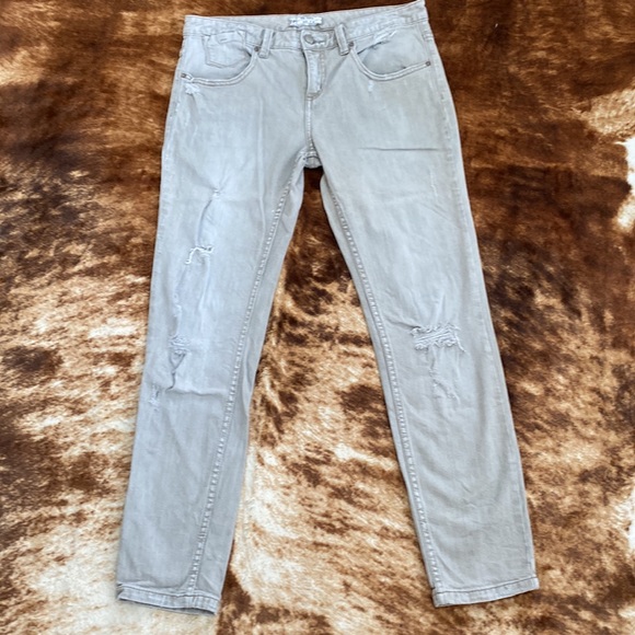 Free People Distressed Jeans - Picture 2 of 7